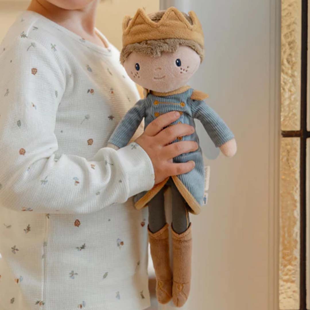 little dutch poupée en peluche jim - prince - 35 cm