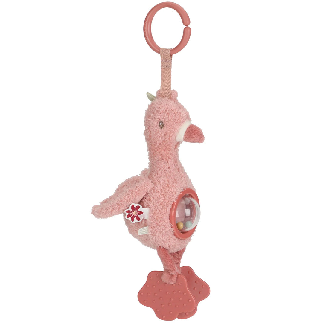 little dutch activiteiten hanger - flamingo - safari friends| LD8377 | 