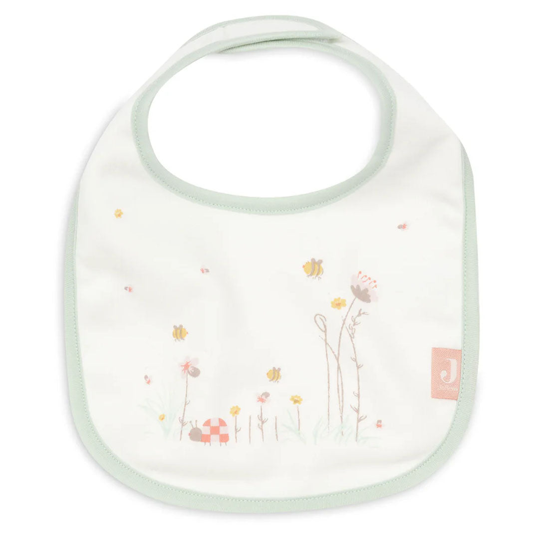 jollein slabbetjes waterproof pretty picnic - 5st | 029-566-68159 | 2