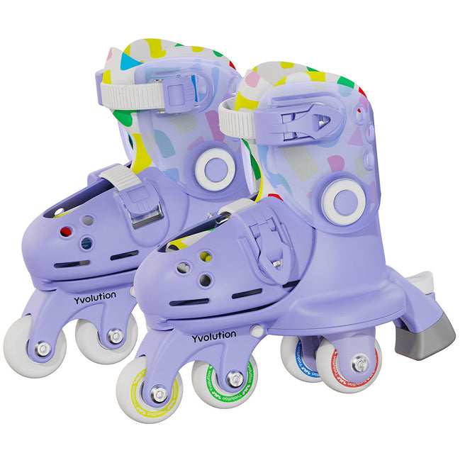 yvolution kinderskeelers paars - maat 30-34 | 03YC03E4 | 