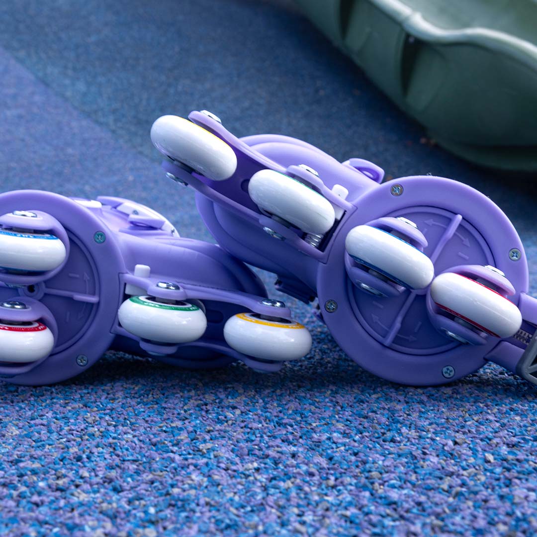 yvolution kinderskeelers paars - maat 30-34 | 03YC03E4 | 3