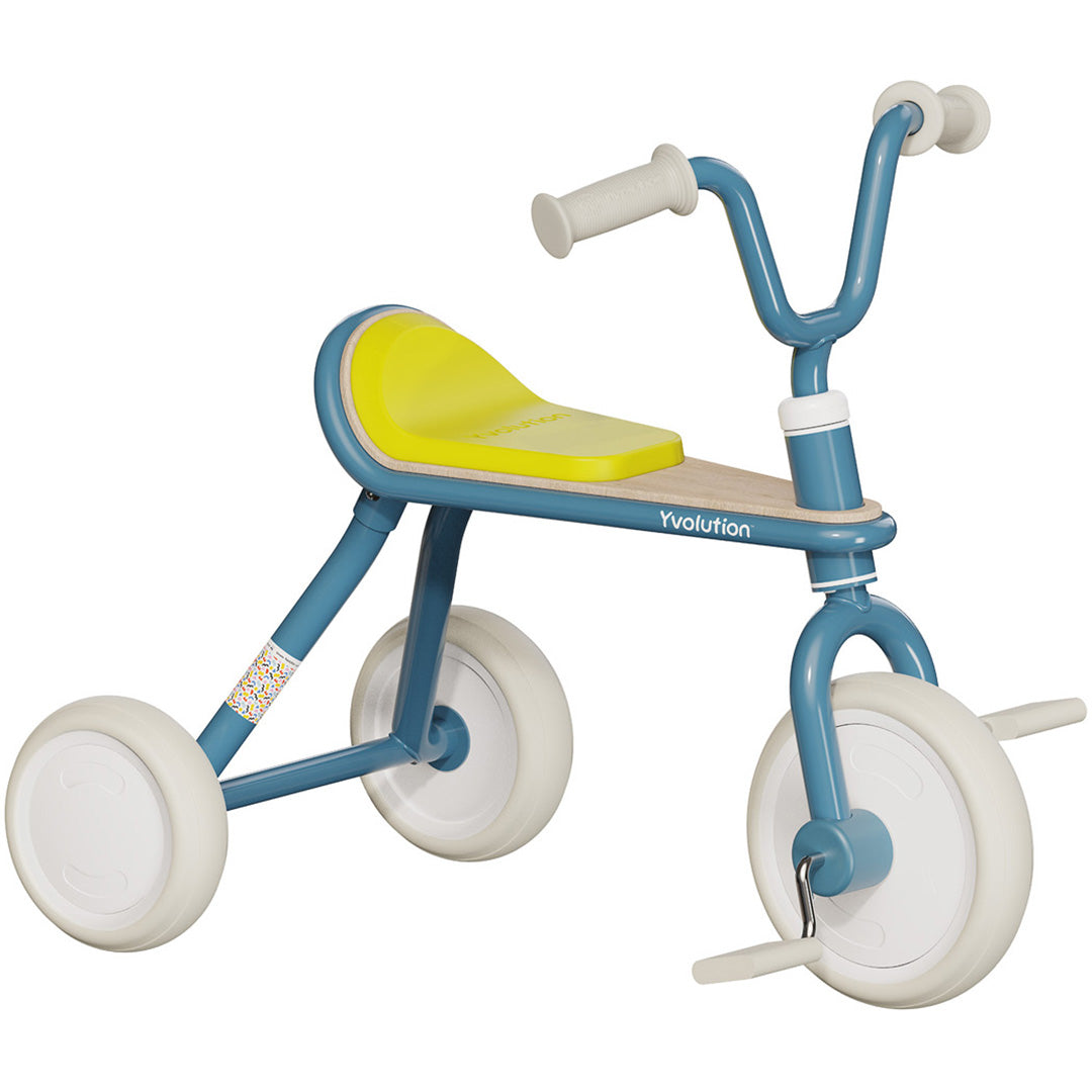 yvolution driewieler classic trike  - blauw  | 03YT49B2  | 
