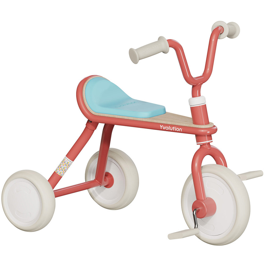 yvolution driewieler classic trike - rood | 03YT49R2 | 