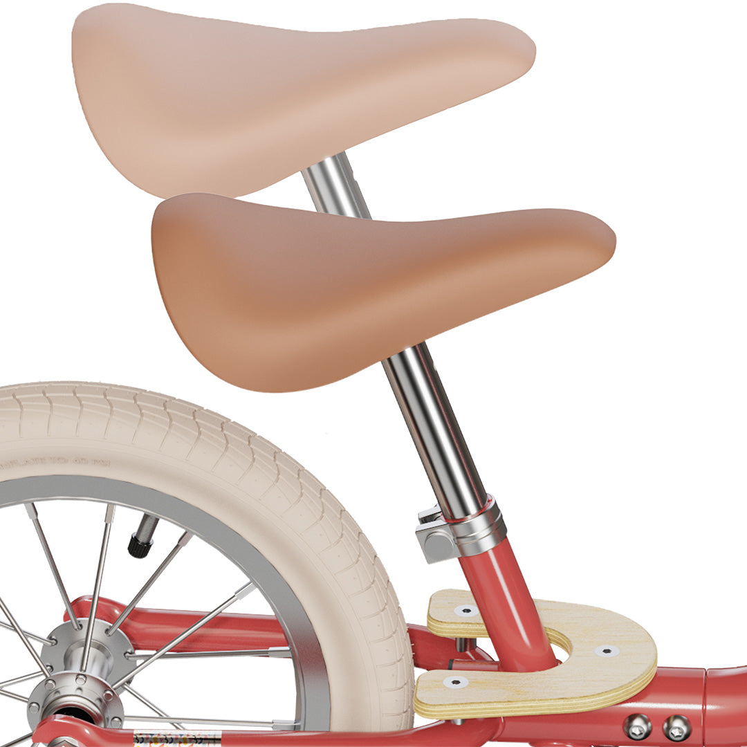 yvolution loopfiets classic balance bike air - rood | 03YT52R4 | 3