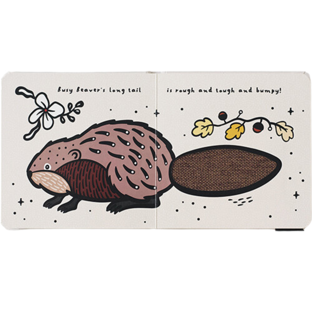 wee gallery livre tactile toucher et sentir - queues