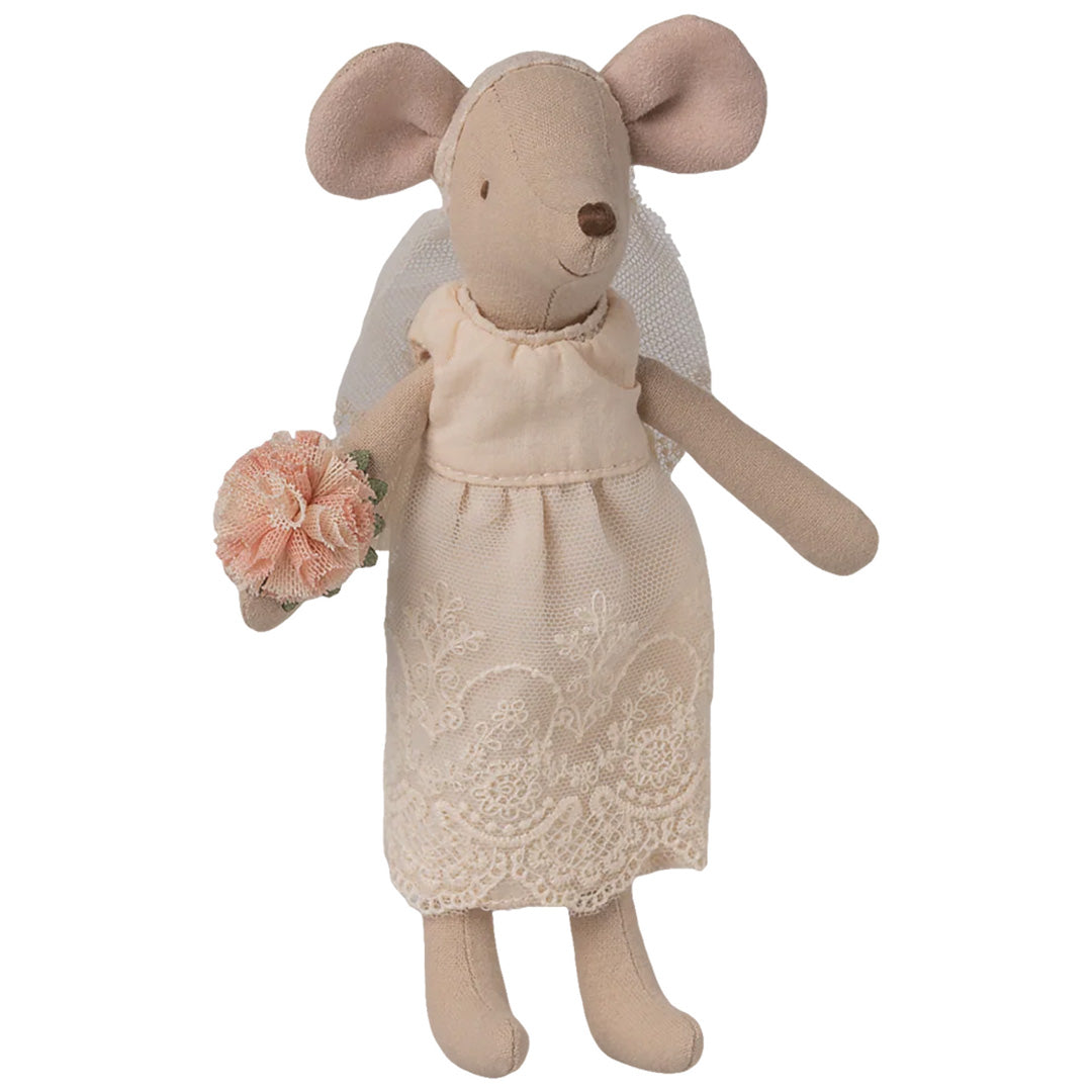 maileg poppenkleding trouwjurk - moeder muis | 17-6301-00 | 2