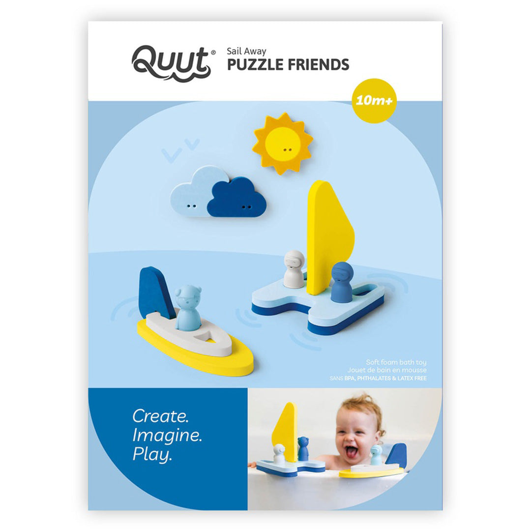 quut figurines de bain voilier