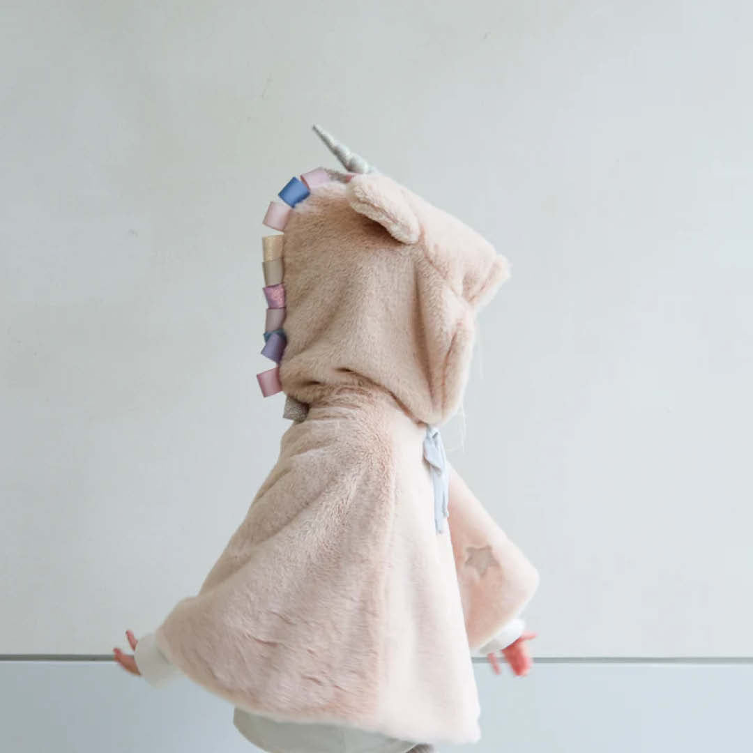 mimi & lula verkleedcape eenhoorn - beige | 175003-61 | 1