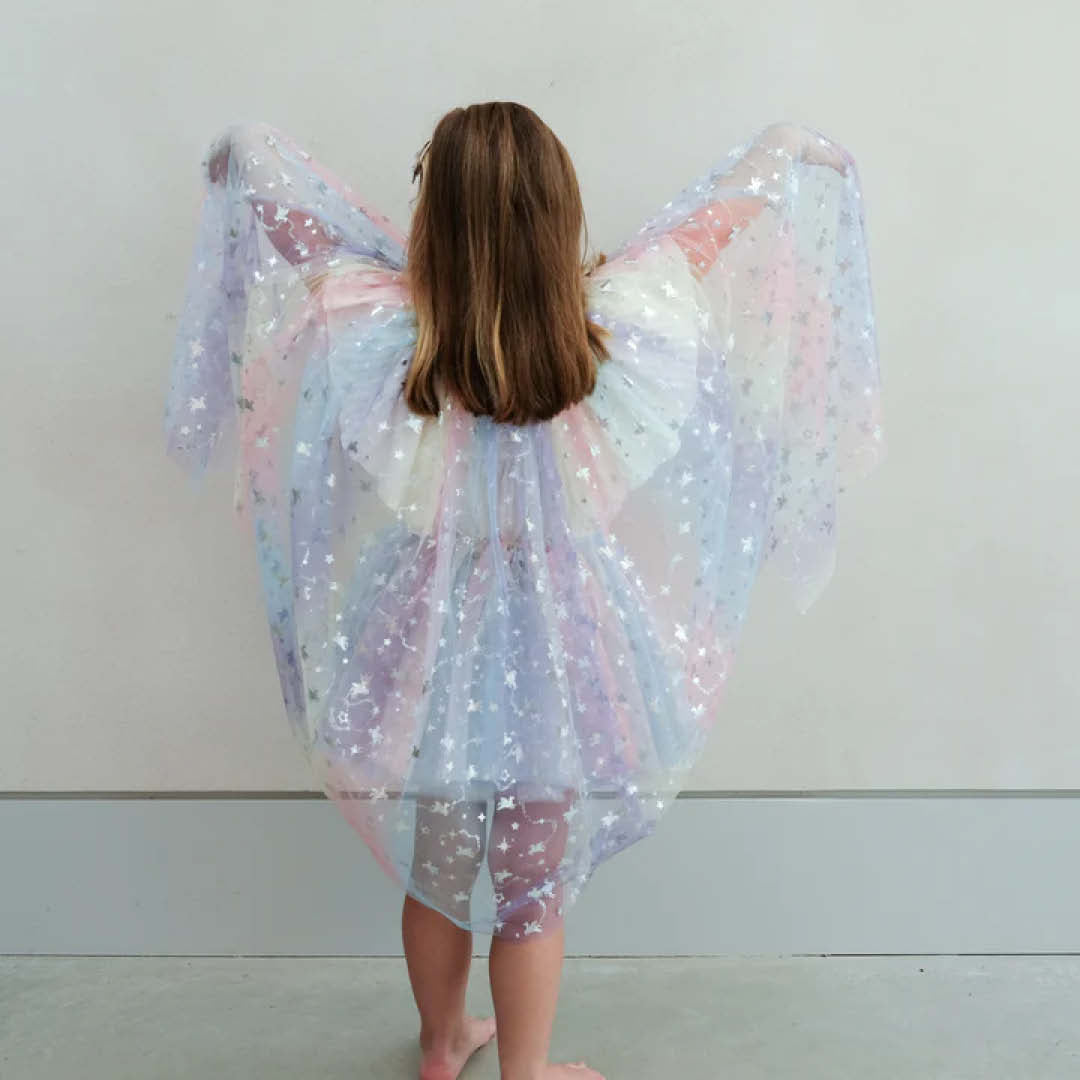 mimi & lula verkleedcape unicorn ombre - multi | 175024-23 | 1
