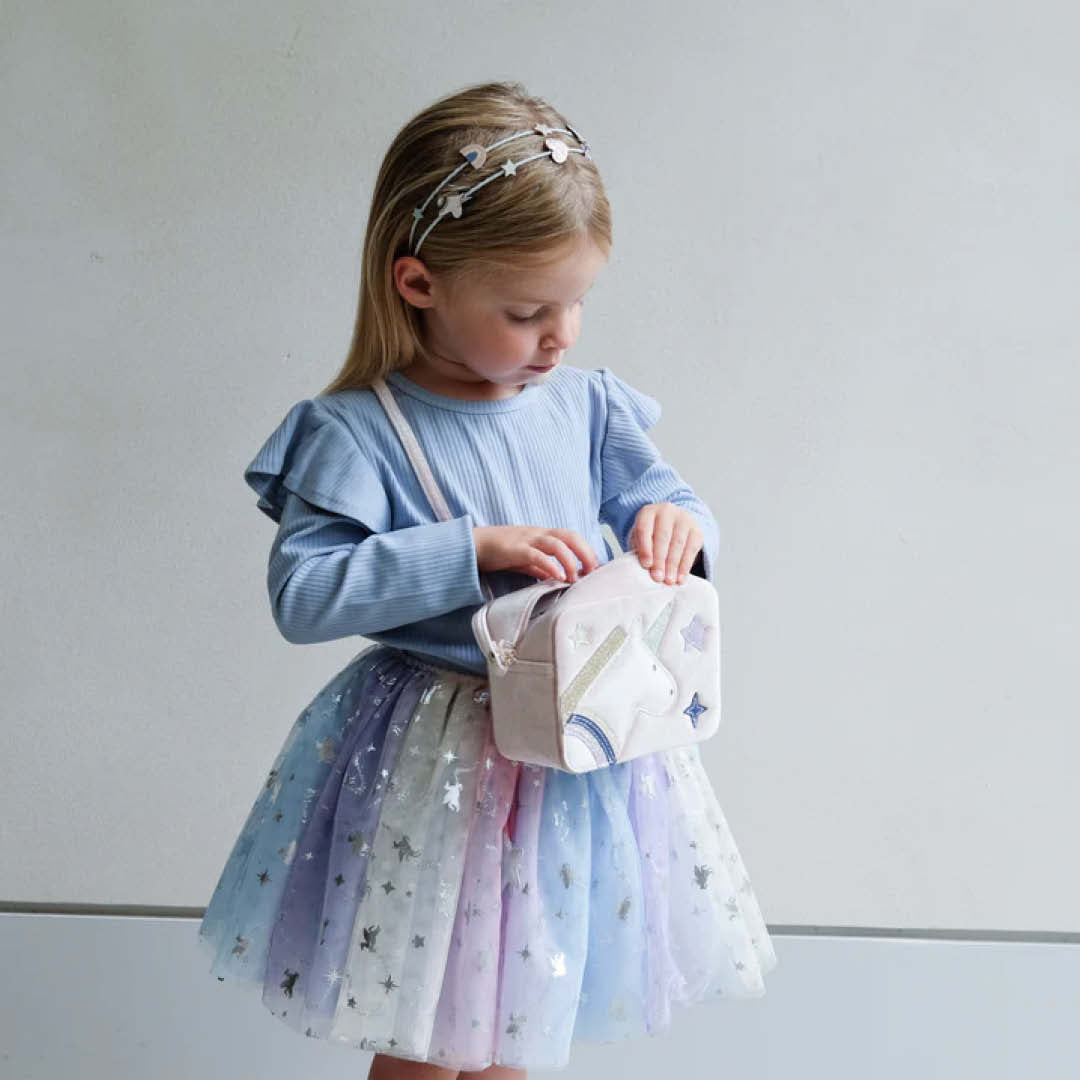 mimi & lula verkleedrok unicorn ombre - multi | 175025-23 | 1