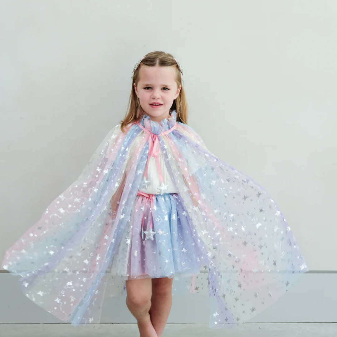 mimi & lula verkleedrok unicorn ombre - multi | 175025-23 | 3