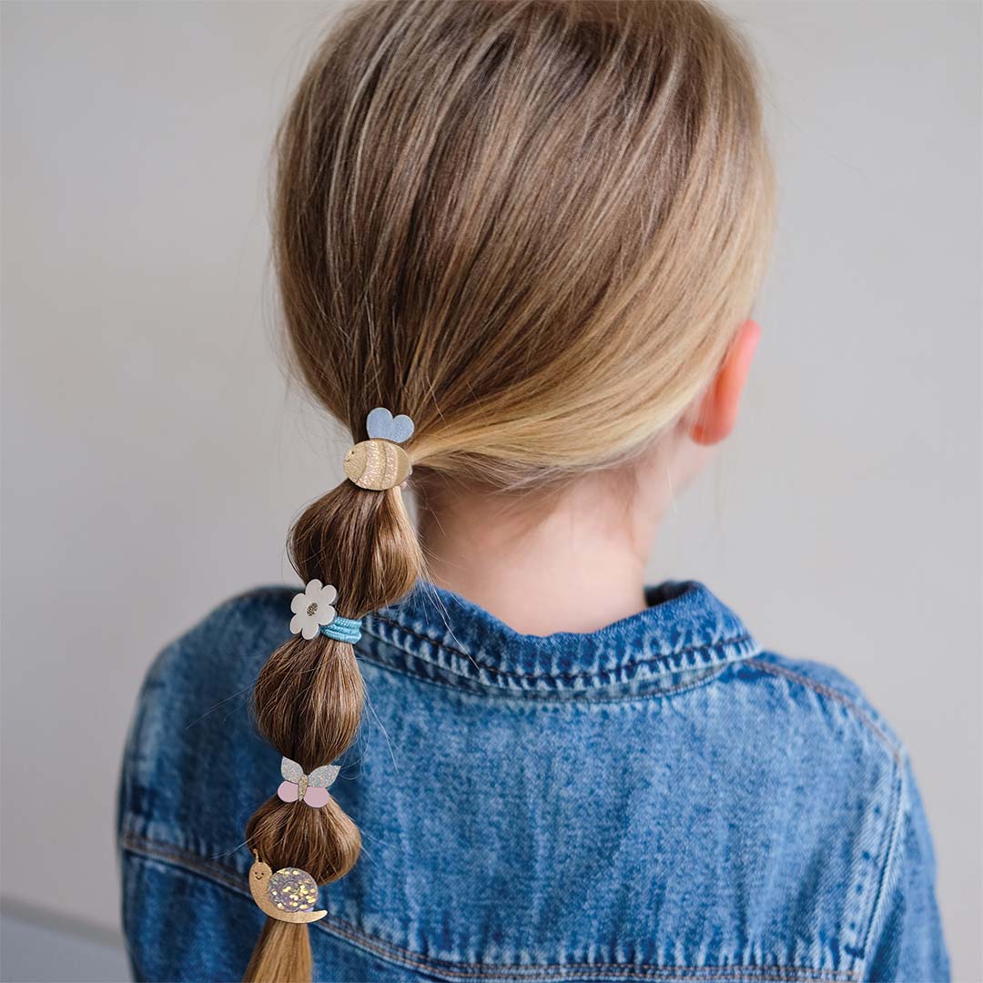mimi & lula haarelastiekjes mini beast mini - 8 st | 182061-23 | 2