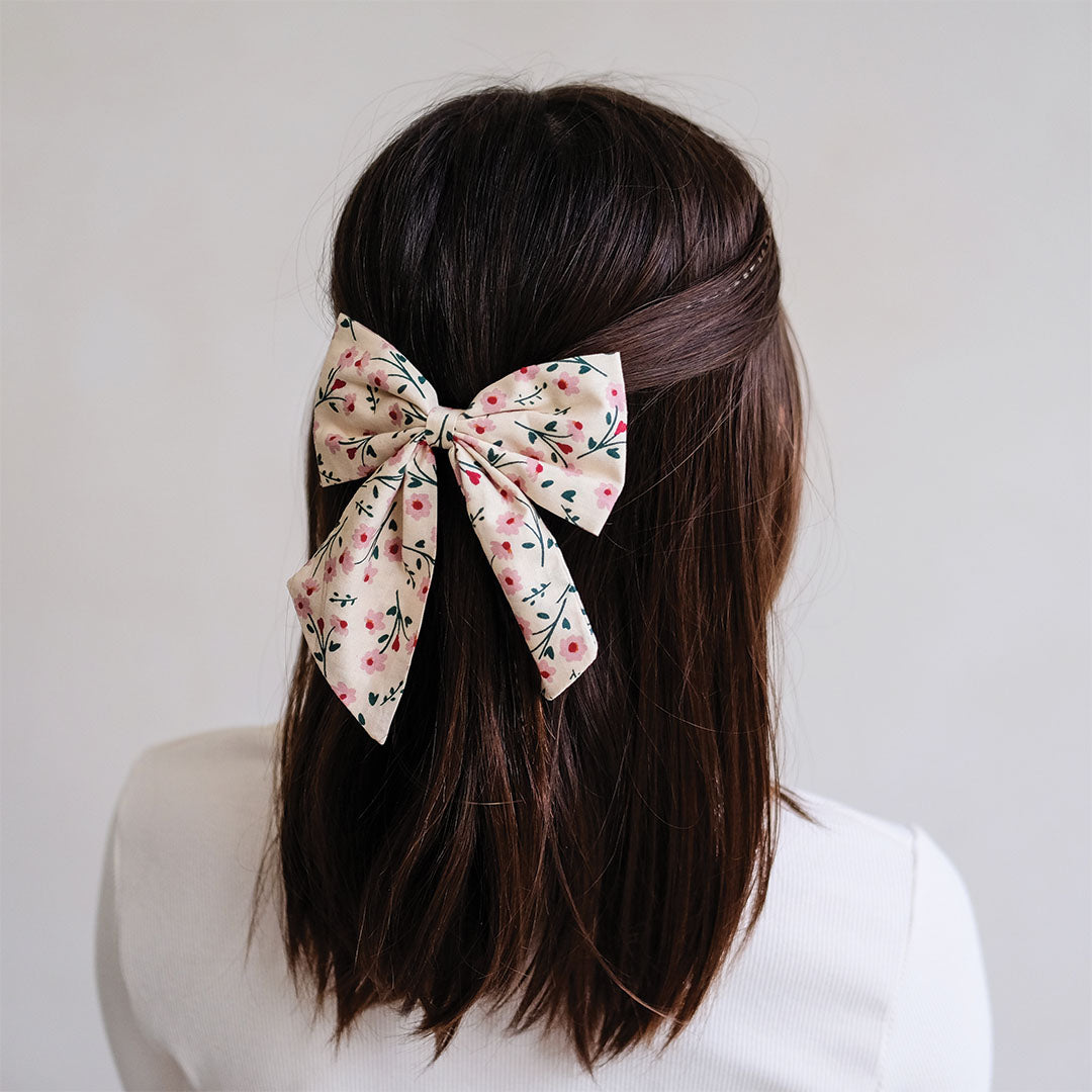 mimi & lula haarclipjes agnes bow - 2st | 182076-23 | 3