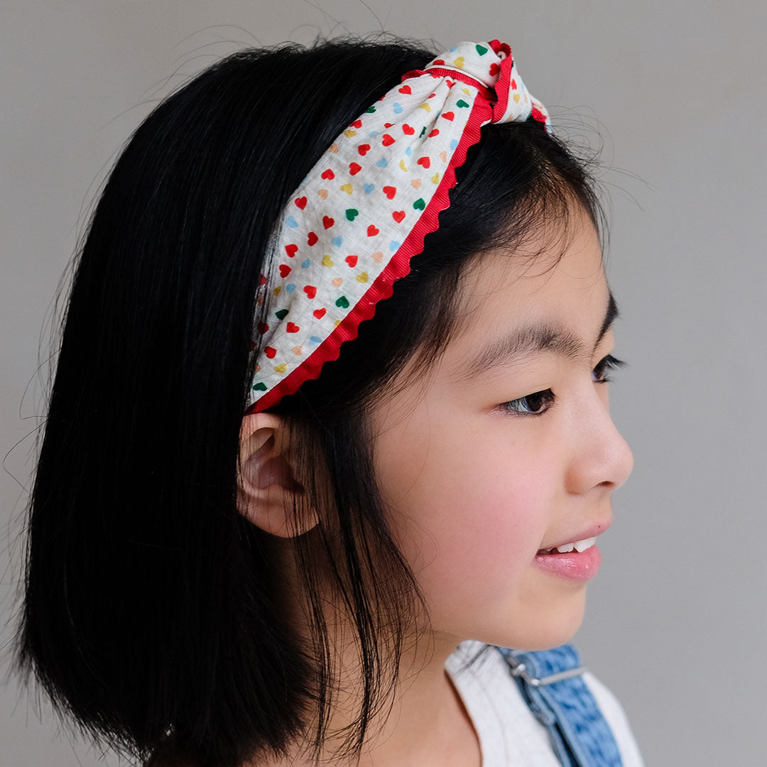 mimi & lula haarband heart knot alice - cream | 182082-32 | 3