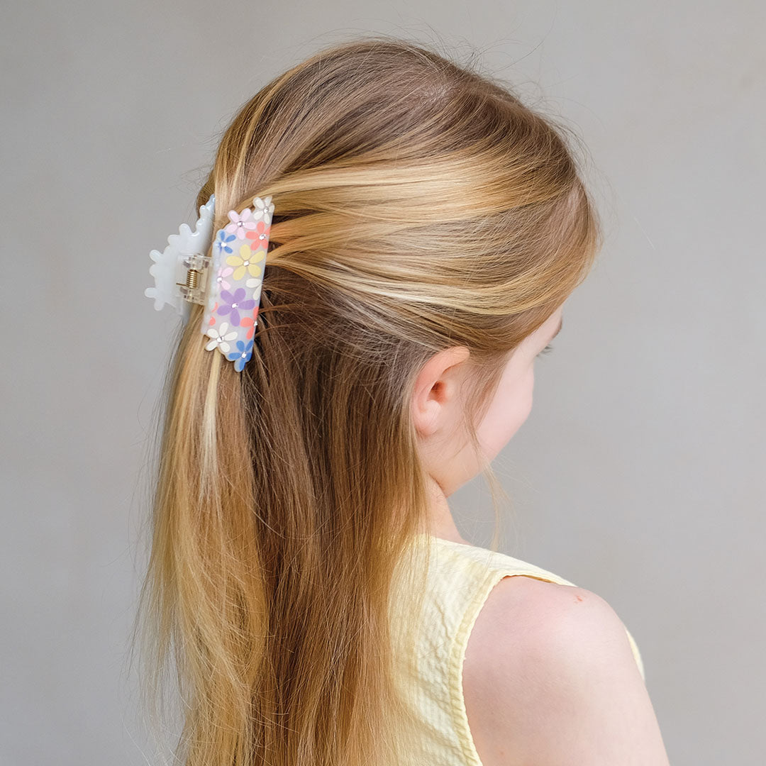 mimi & lula haarclip flower - pastel | 182109-47 | 2