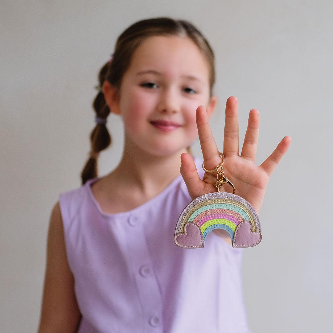 mimi & lula sleutelhanger rainbow - multi | 187004-23 | met Mimi & Lula toilettas | 3