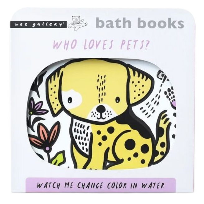 wee gallery badboekje colour me - who loves pets?