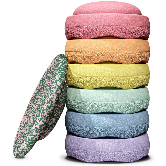 201630 | stapelstein christmas special rainbow - pastel - blush - 6 + 1 gratis | 4