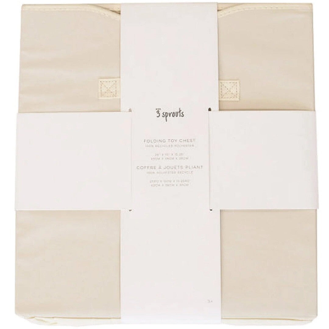 3 sprouts opbergdoos met deksel cream | 107-001-020 | 2