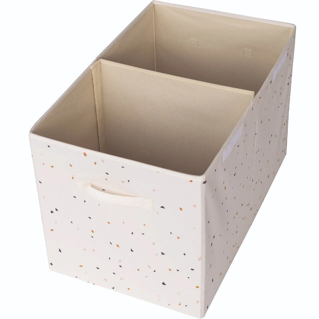 3 sprouts opbergdoos met deksel cream terrazzo | 107-001-024 | 3