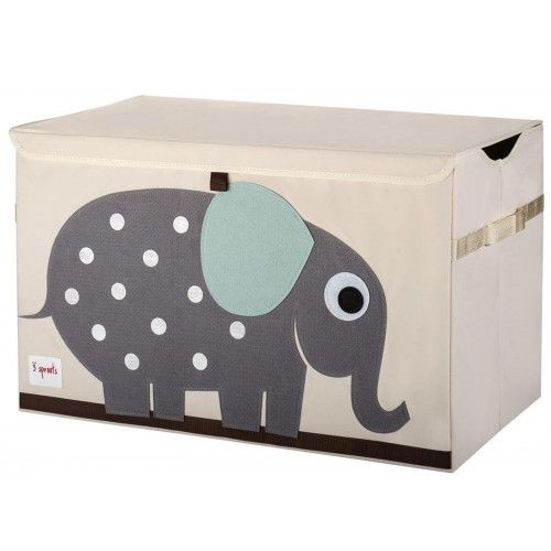 3 sprouts speelgoedmand olifant | 107-001-005 | 0