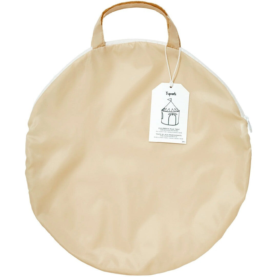 3 sprouts speeltent kasteel cream | 107-025-001 | 3