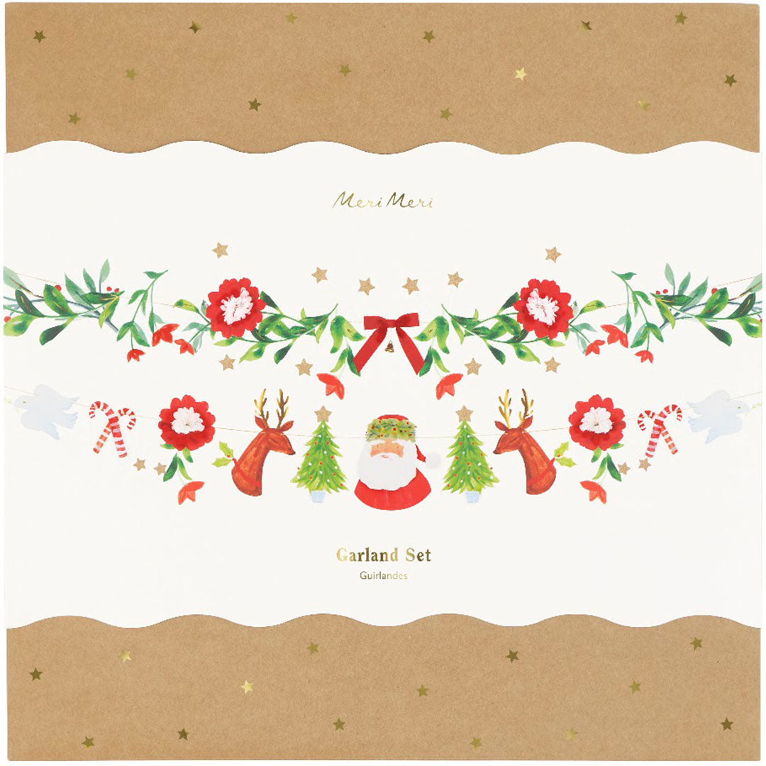 meri meri slingerset takjes en kerstfiguren | 304107 | 