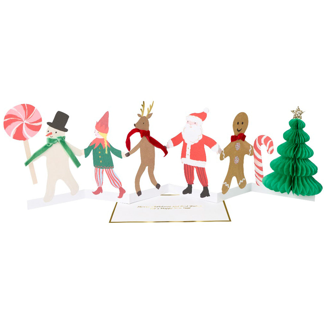 meri meri uitvouwbare kaart jolly christmas | 306385 | 