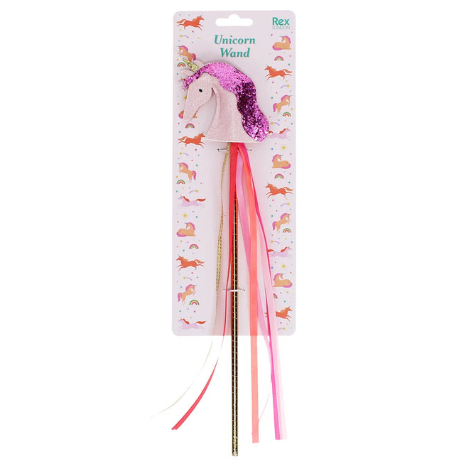 rex london toverstaf glitter - unicorn | REX31531 | 1