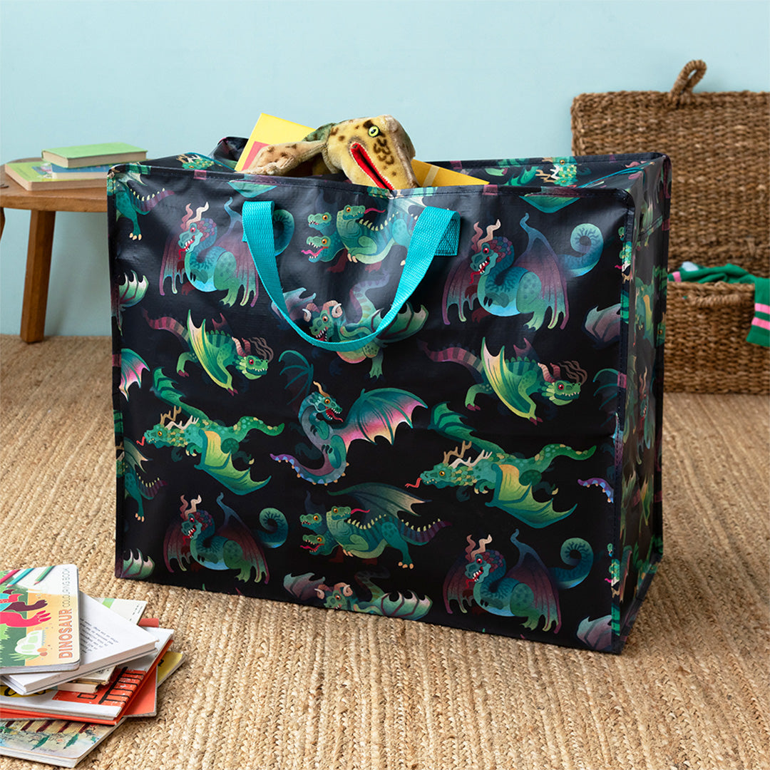 rex london jumbo opbergtas dragons | REX31879 | 3