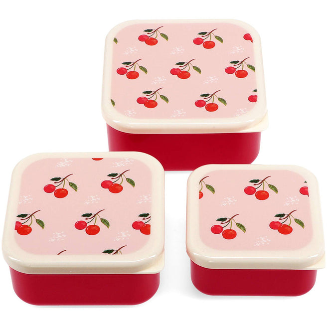 rex london snackdoosjes little cherry - 3st | REX31950 | 2