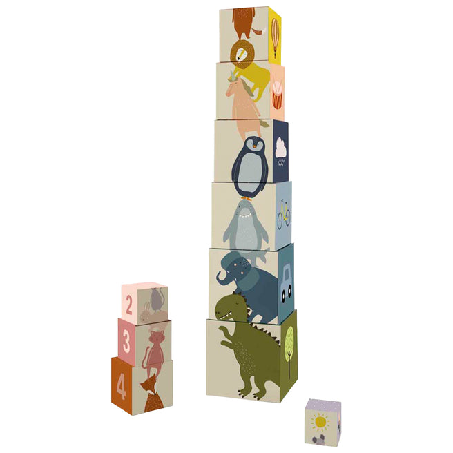 trixie cubes à empiler all animals