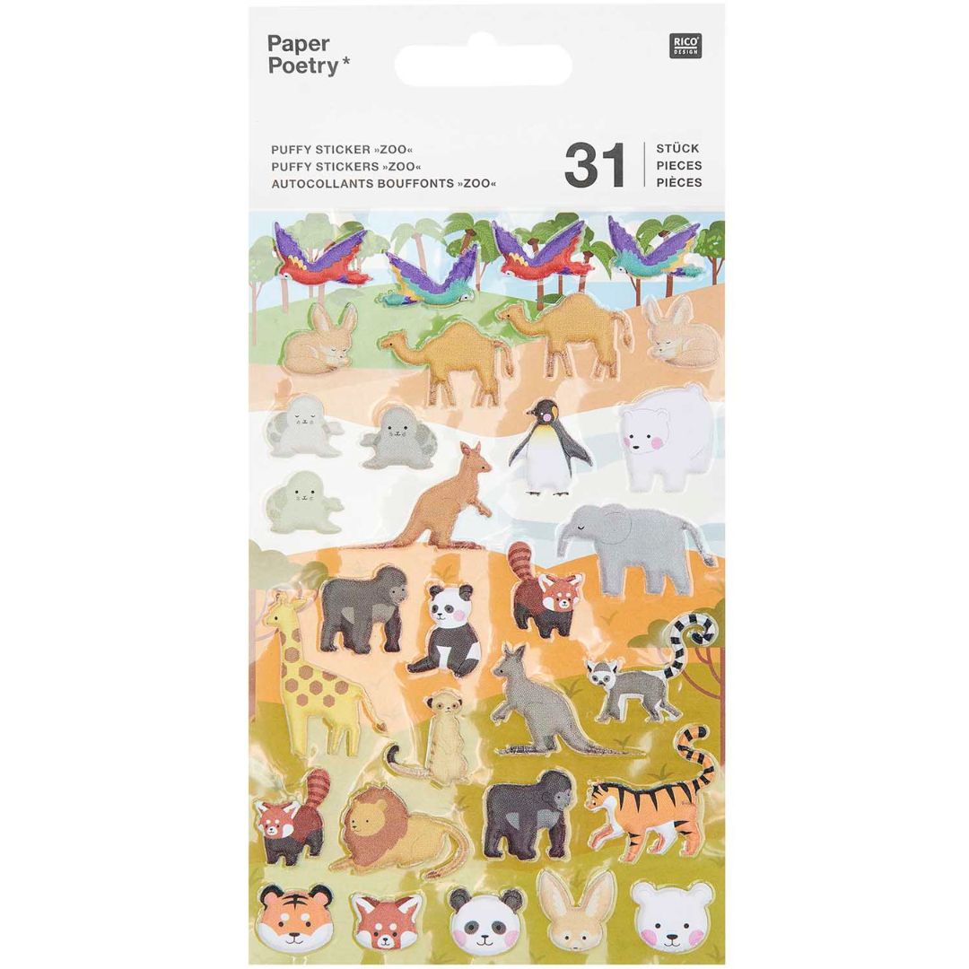3D stickers dierentuin - 31st | 08792.7052 | 0