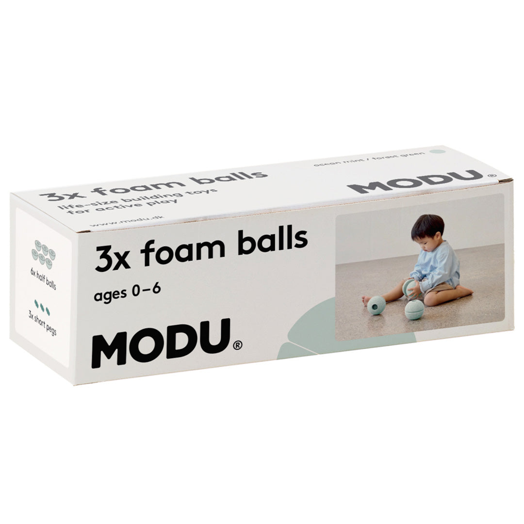 modu foam bal - ocean mint - 3st | M-ACT-3XB-OM-FG | 4