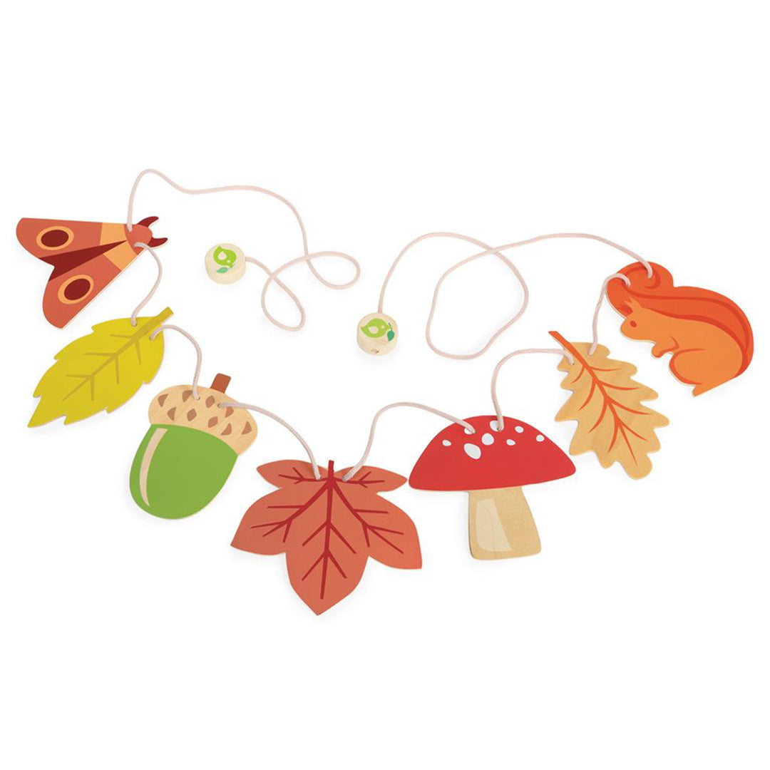 tender leaf toys houten slinger - autumn woodland