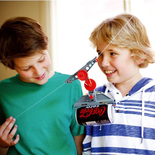 4m bouwset kabelbaan met blik    | 5663358 | 2