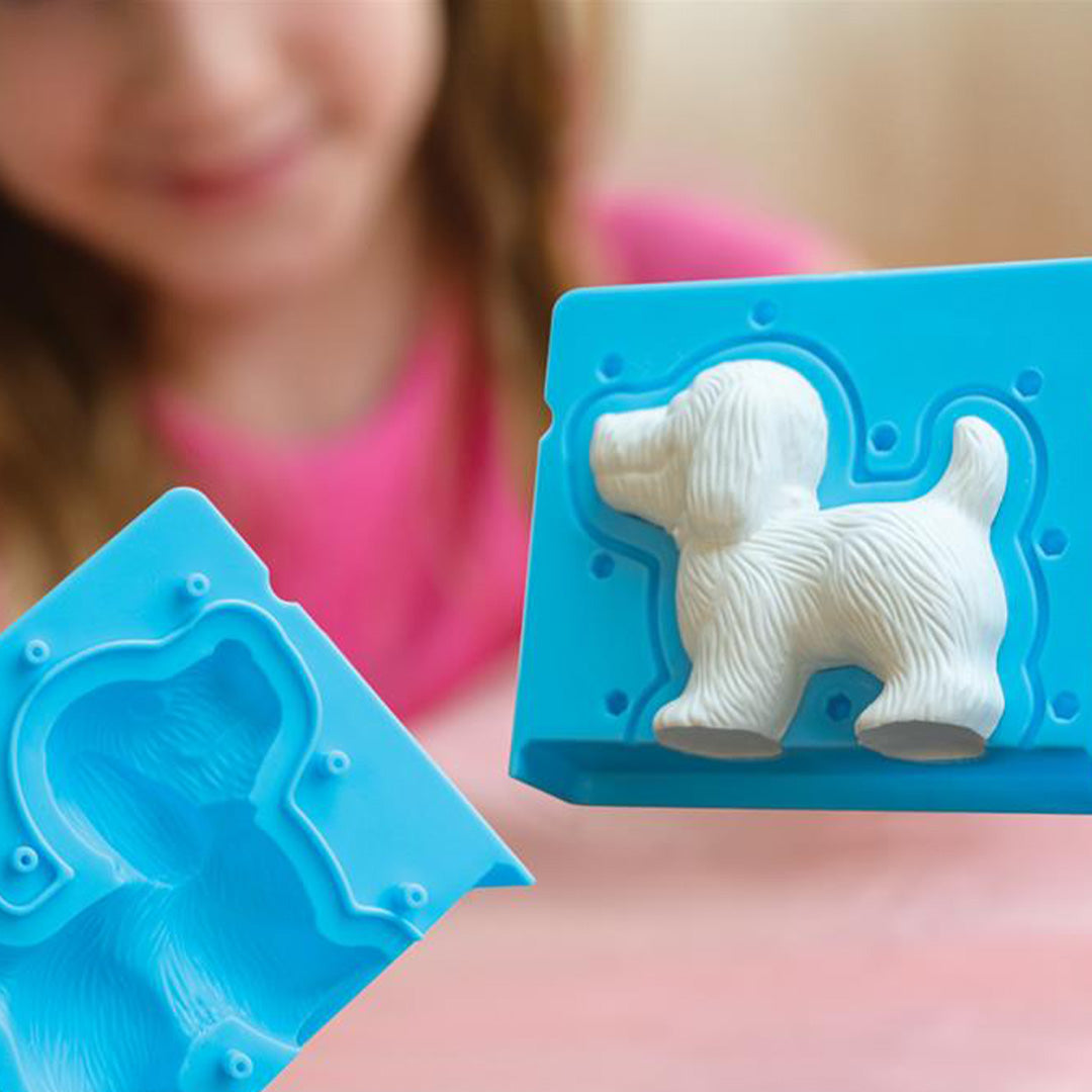 4m gips- en verfpakket - puppy honden | 5604784 | 2