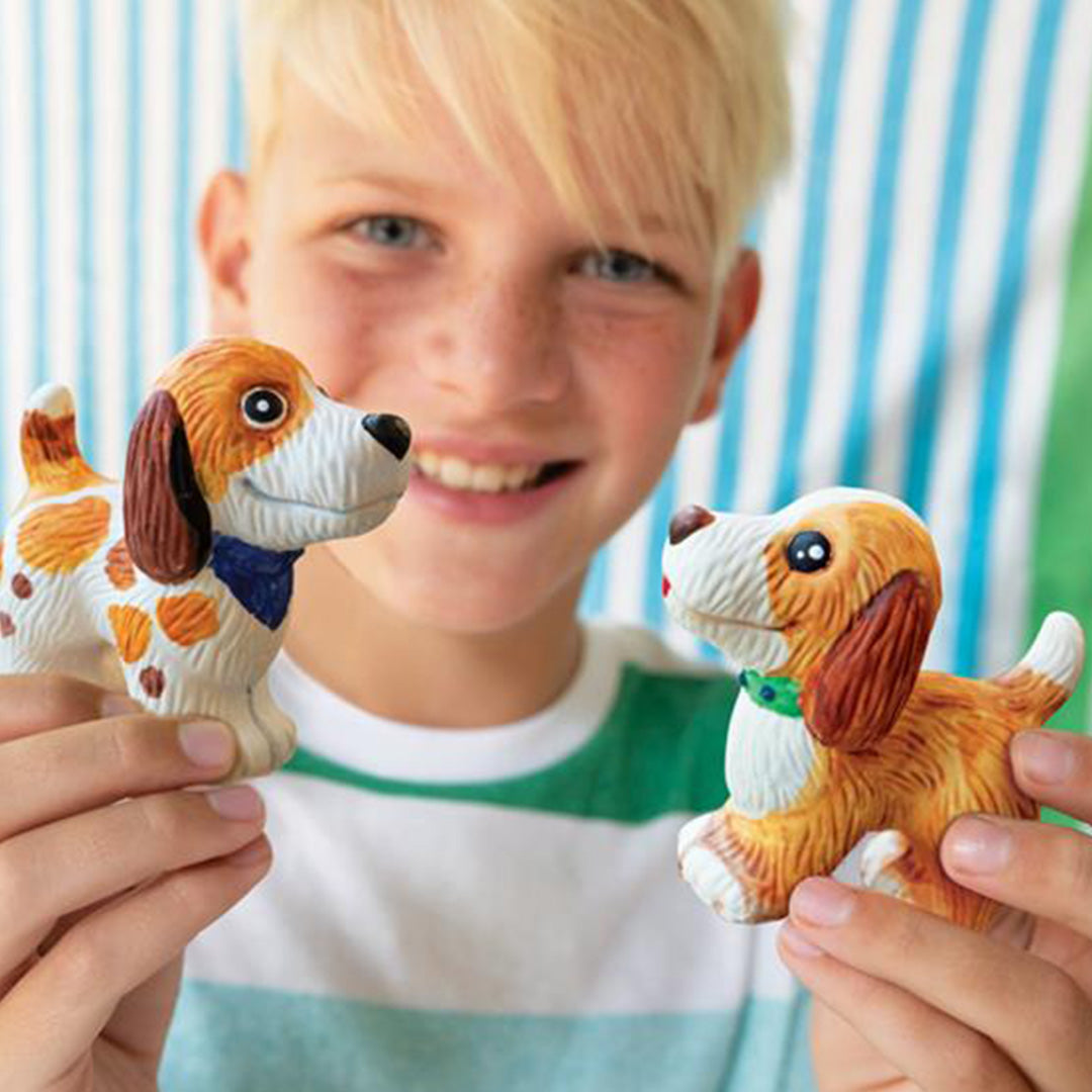 4m gips- en verfpakket - puppy honden | 5604784 | 3