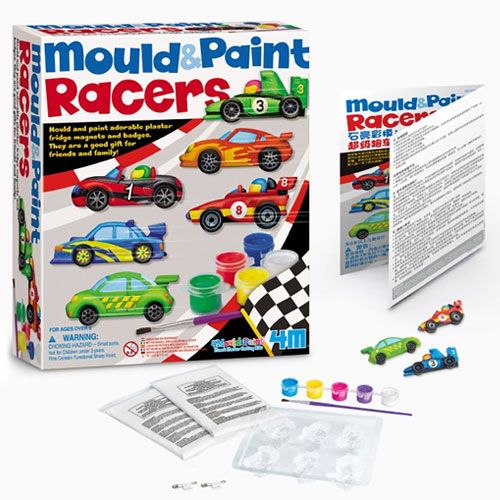 4m gips en verfpakket - racers | 5603544 | 1