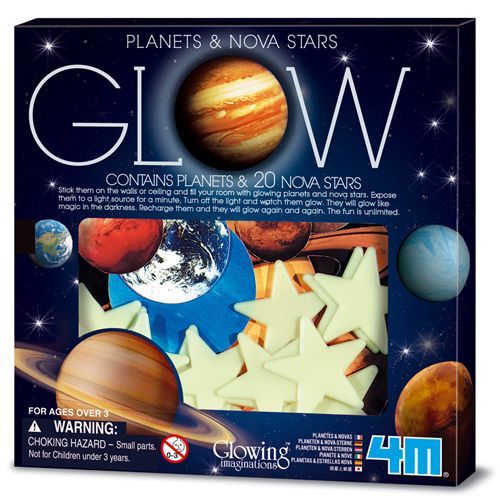 4m glow-in-the-dark planeten & sterren | 5605635 | 0