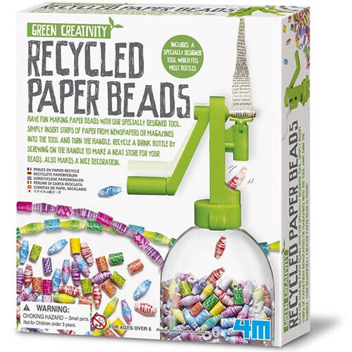 4m knutselset green creativity - papieren kralenketting  | 5664588 | 0