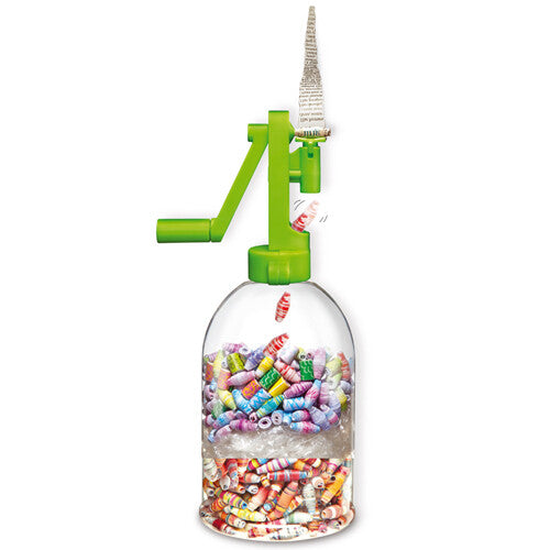 4m knutselset green creativity - papieren kralenketting  | 5664588 | 4