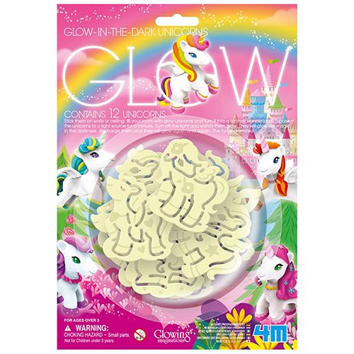 4m muurstickers glow-in-the-dark - eenhoorns | 5605939 | 0