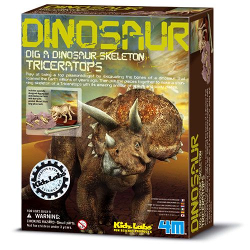 4m pakket dinosaurus graven - triceratops | 5603228  | 0