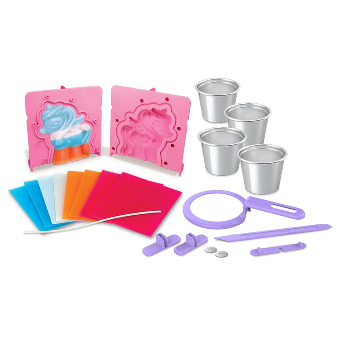 4m knutselset kidzmaker kaarsen maken - 3D eenhoorn | 5604817 | 1