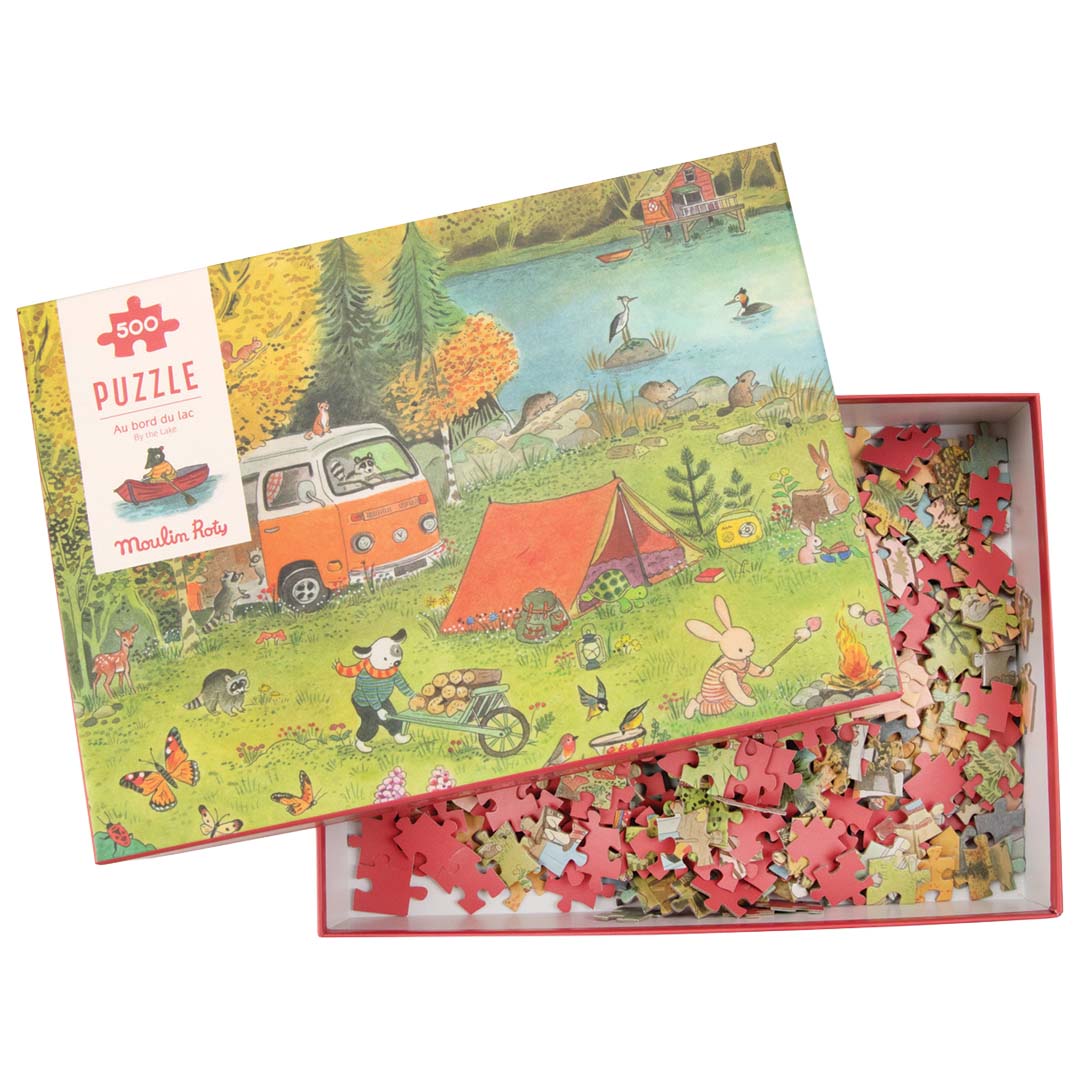 moulin roty puzzel la grande famille - 500st | 632445 | 4