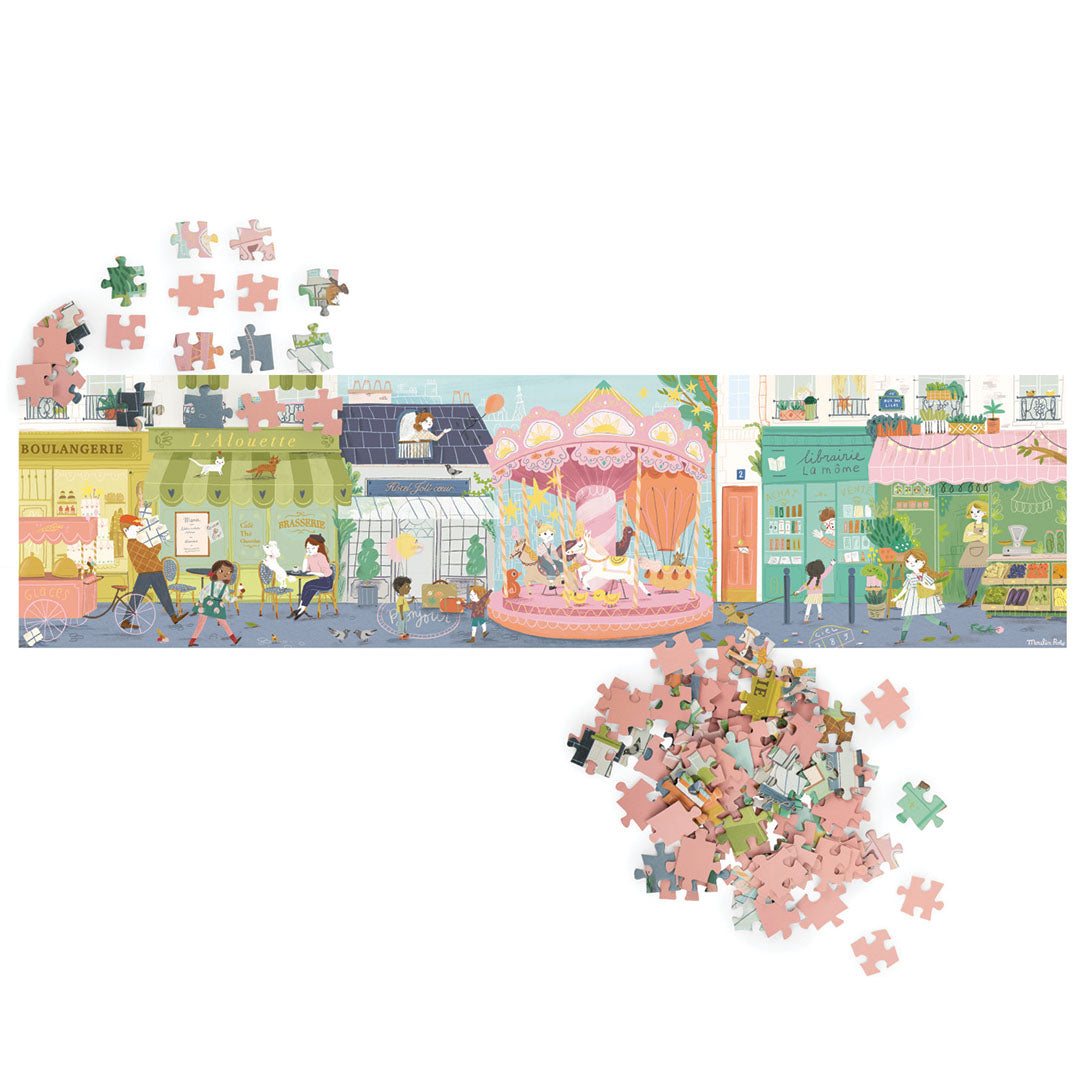 moulin roty panoramapuzzel les parisiennes - 10 rue des lilas - 350st | 642442 | 4