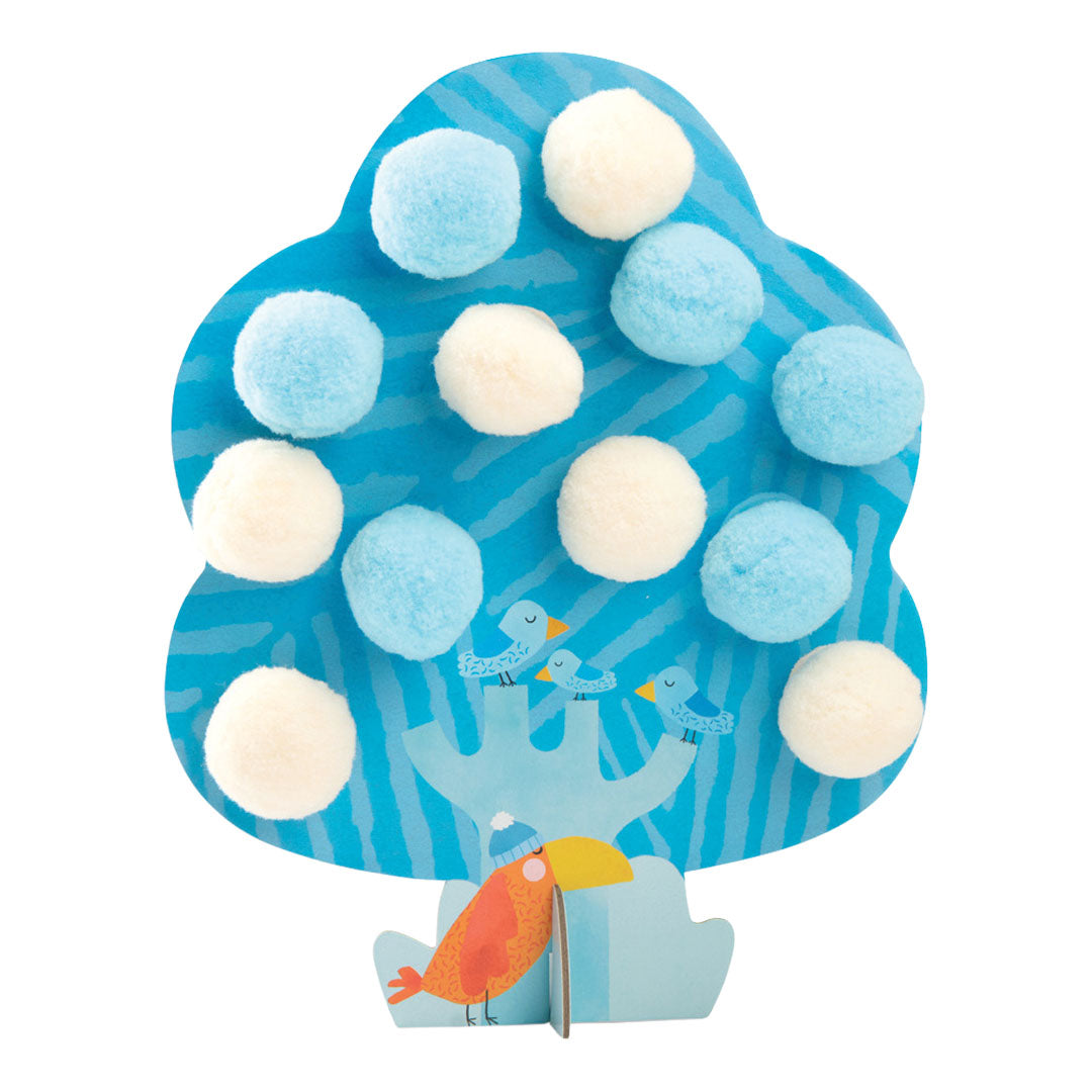 moulin roty  knutselset pompons les toupitis - bomen | 679612 | 5