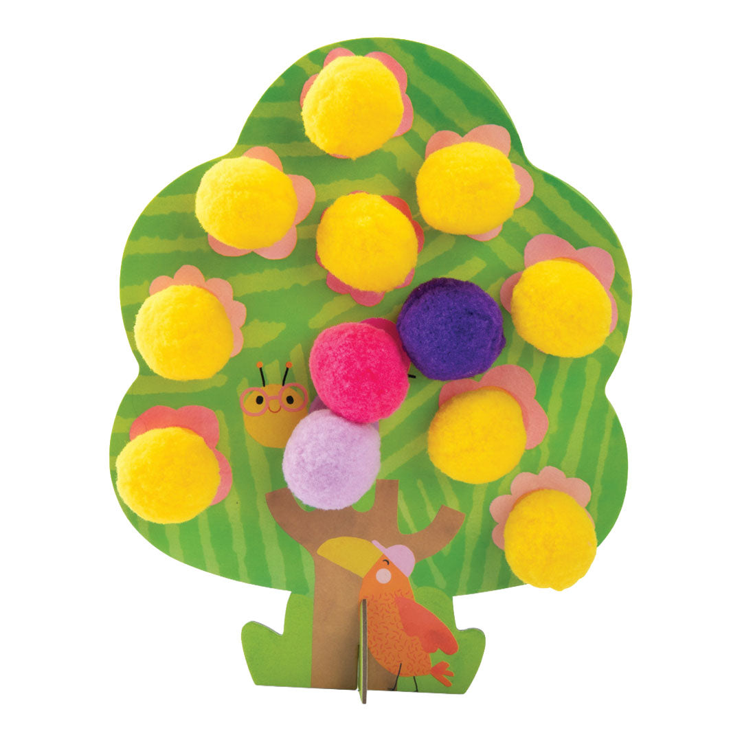 moulin roty  knutselset pompons les toupitis - bomen | 679612 | 2