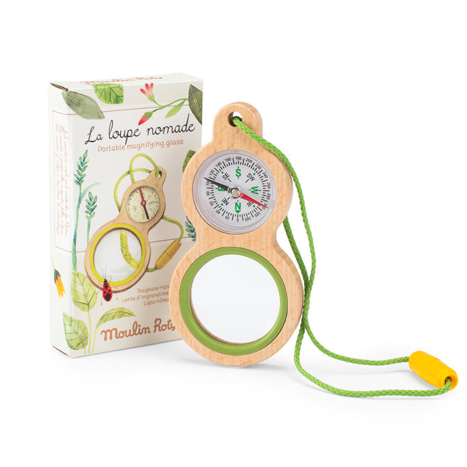 moulin roty vergrootglas met kompas le jardin du moulin | 712438 | 1